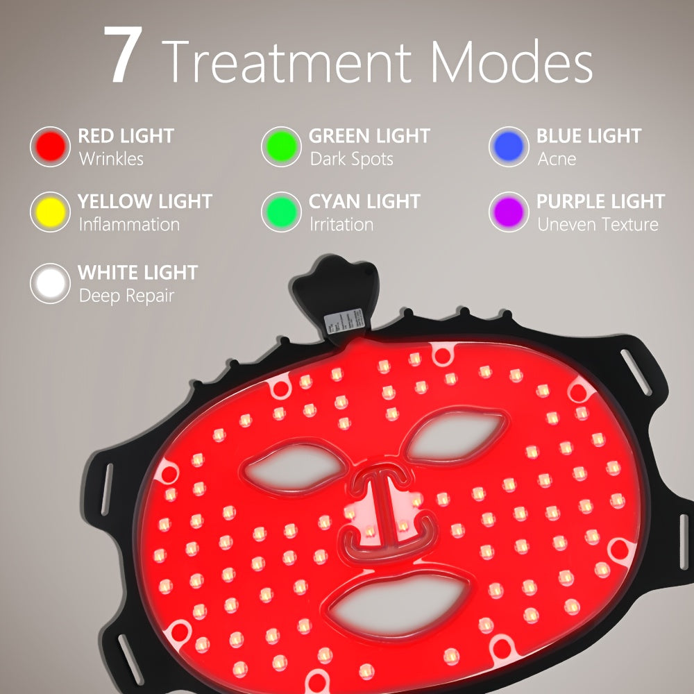 Bare Theory LED Light Therapy Mask – 7-Color Skin Ritual
