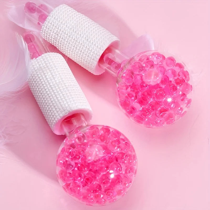 Bare Theory Cooling Ice Globes – Dual Facial Massage & De-Puffing Tool Set