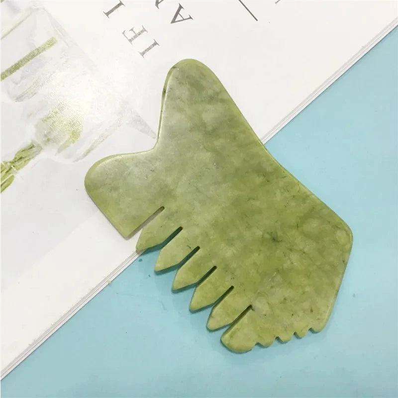 Bare Theory Rose-Quartz Ritual Tools – Gua Sha & Scalp Comb Collection