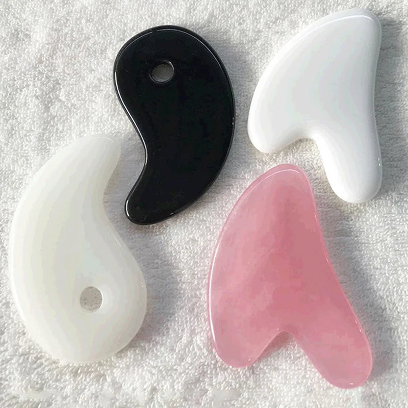 Bare Theory Rose-Quartz Gua Sha Facial Sculpting Tool