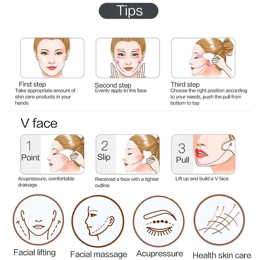Bare Theory Rose-Quartz Gua Sha Facial Sculpting Tool