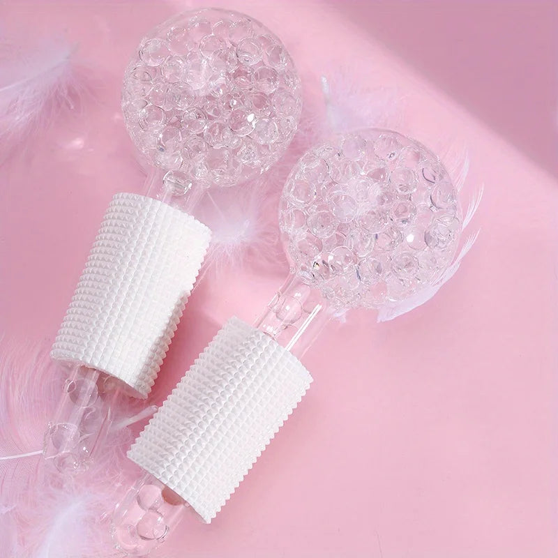 Bare Theory Cooling Ice Globes – Dual Facial Massage & De-Puffing Tool Set