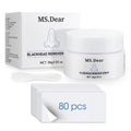 Bare Theory Deep Pore Ritual Set – Blackhead Remover Cream & Pore Strip Kit