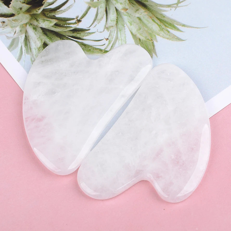 Bare Theory Rose-Quartz Gua Sha Facial Sculpting Tool