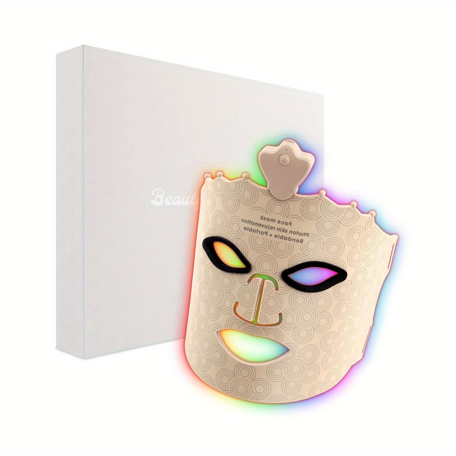 Bare Theory LED Light Therapy Mask – 7-Color Skin Ritual